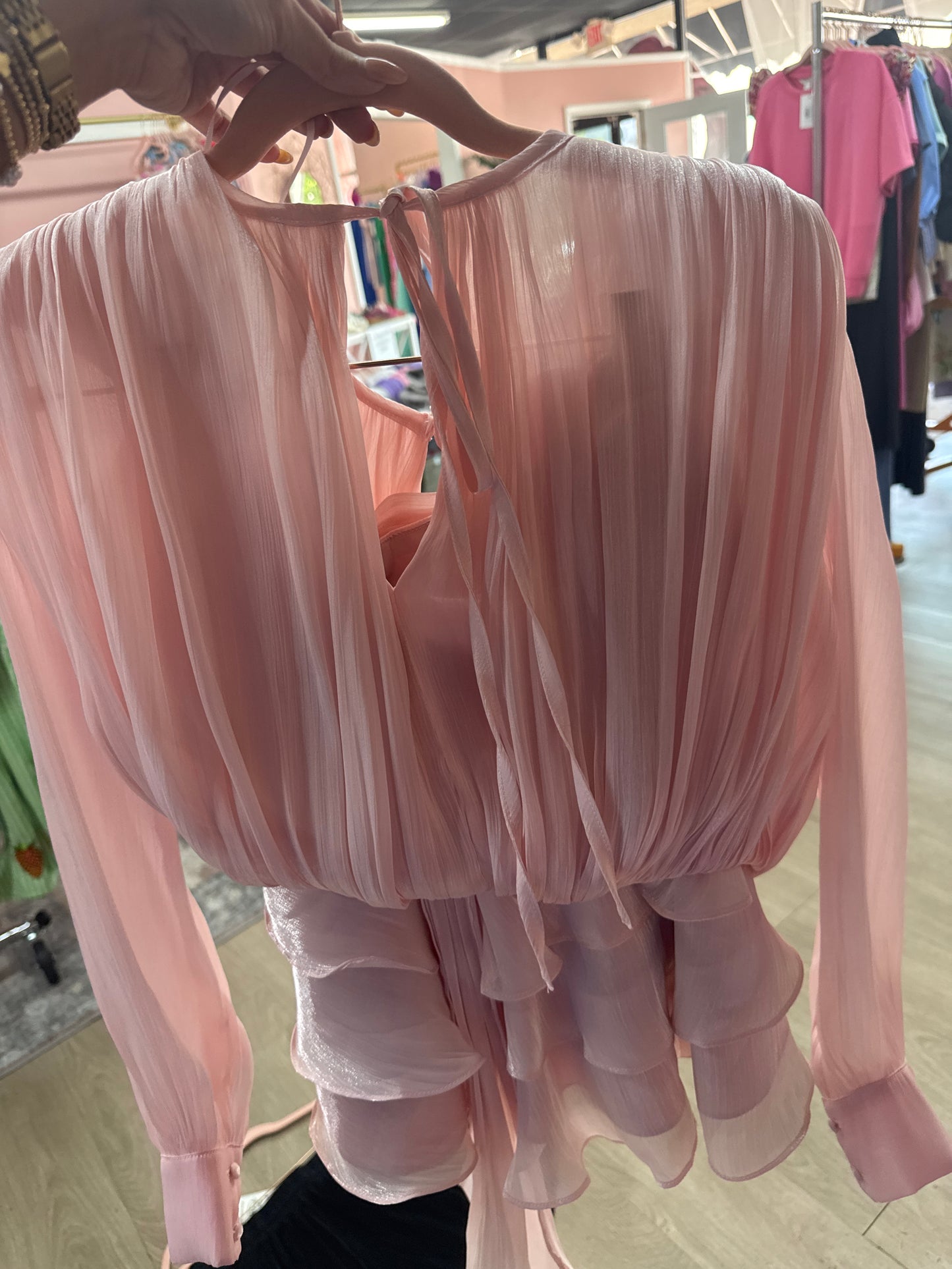 Baby Pink Blouse