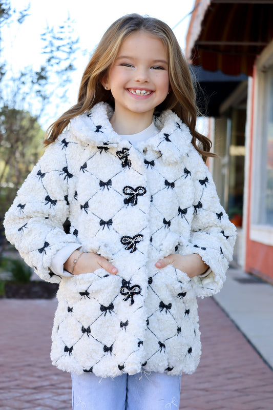 Kids sherpa coat