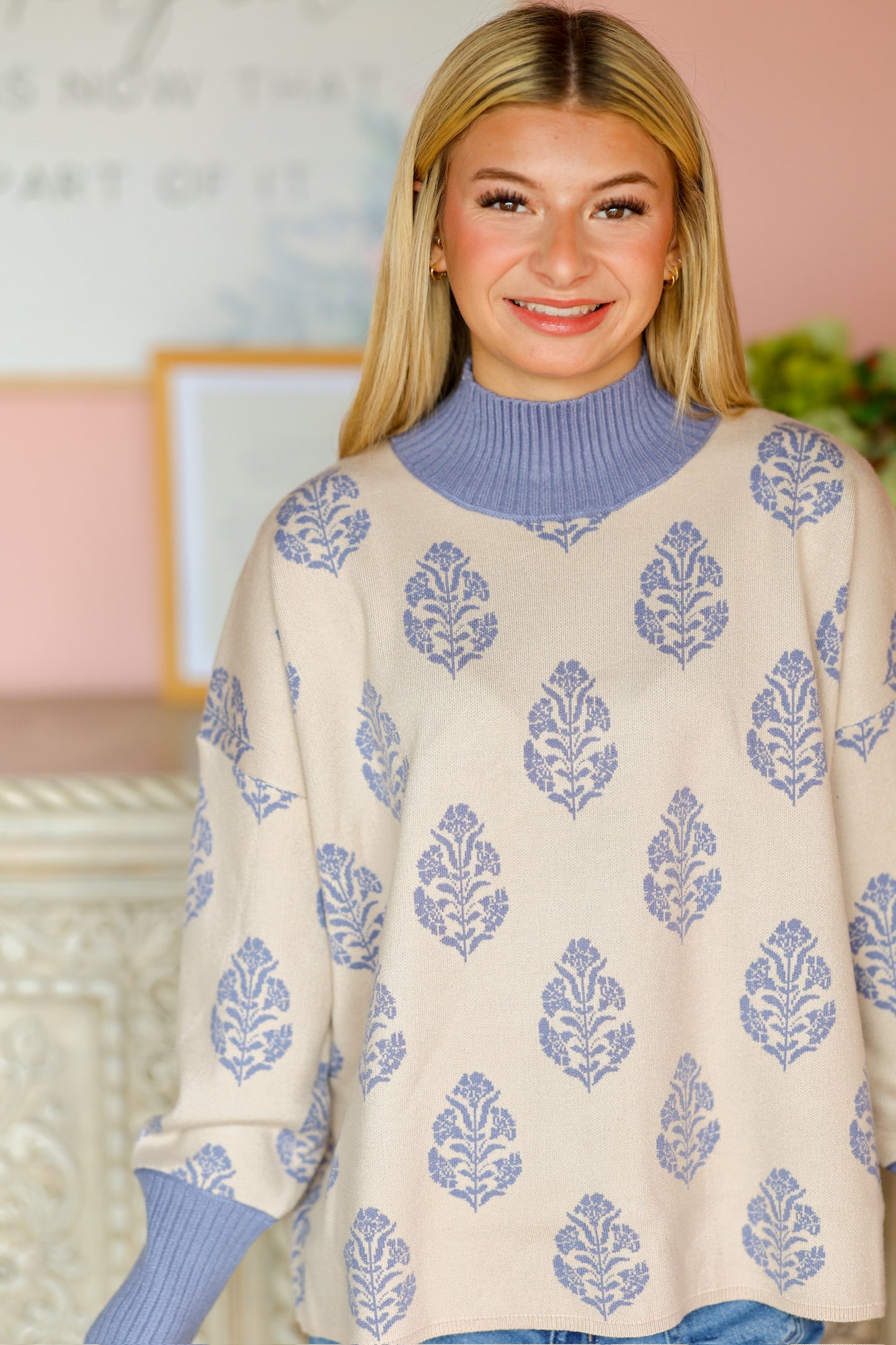 Dusty Blue Sweater