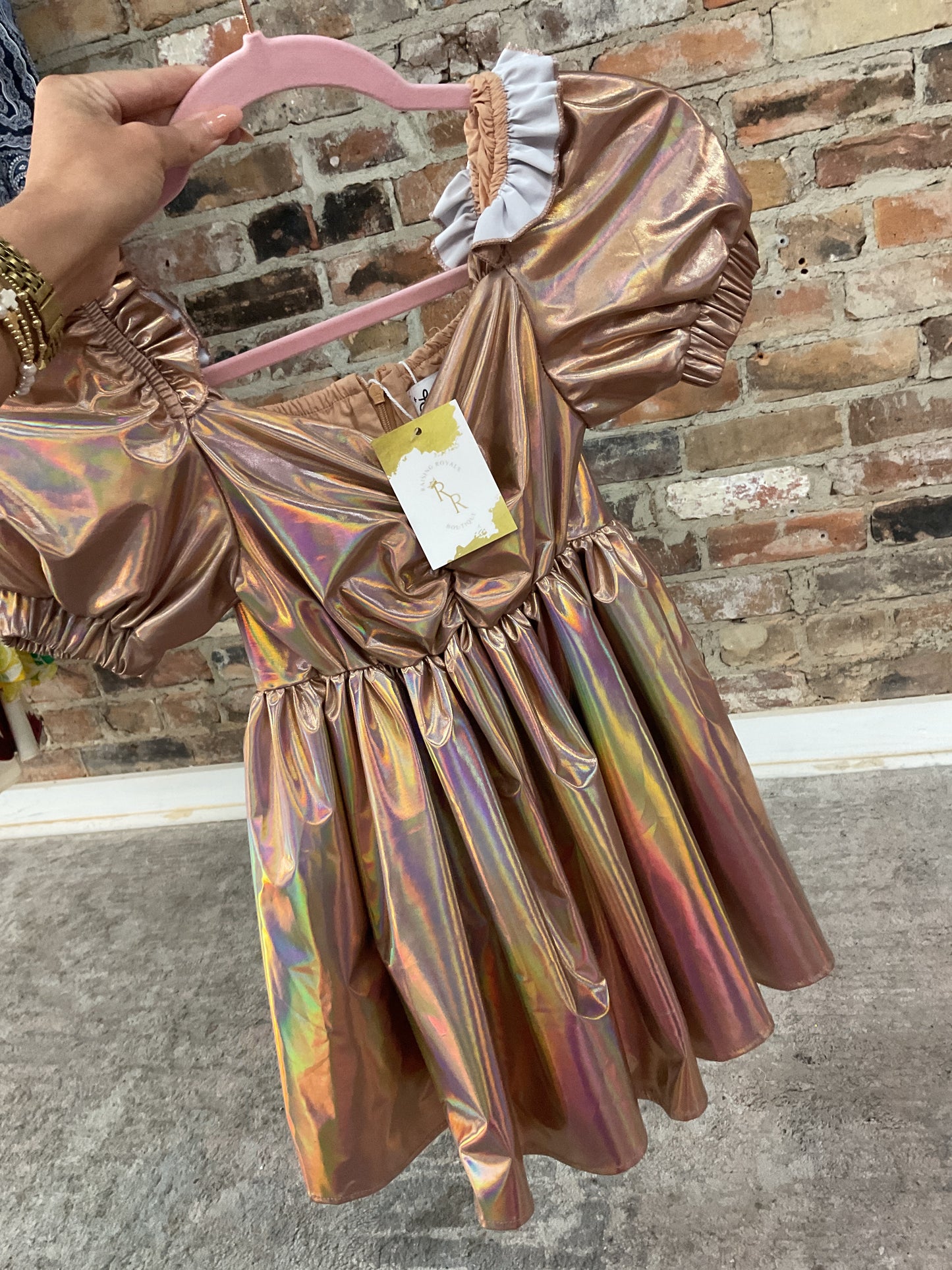 Bronze Kids Dress