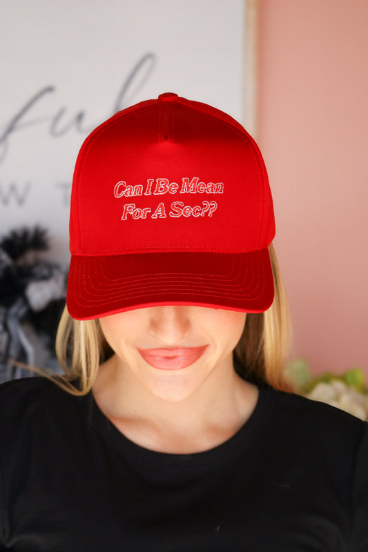 Can I Be Mean? Trucker Hat