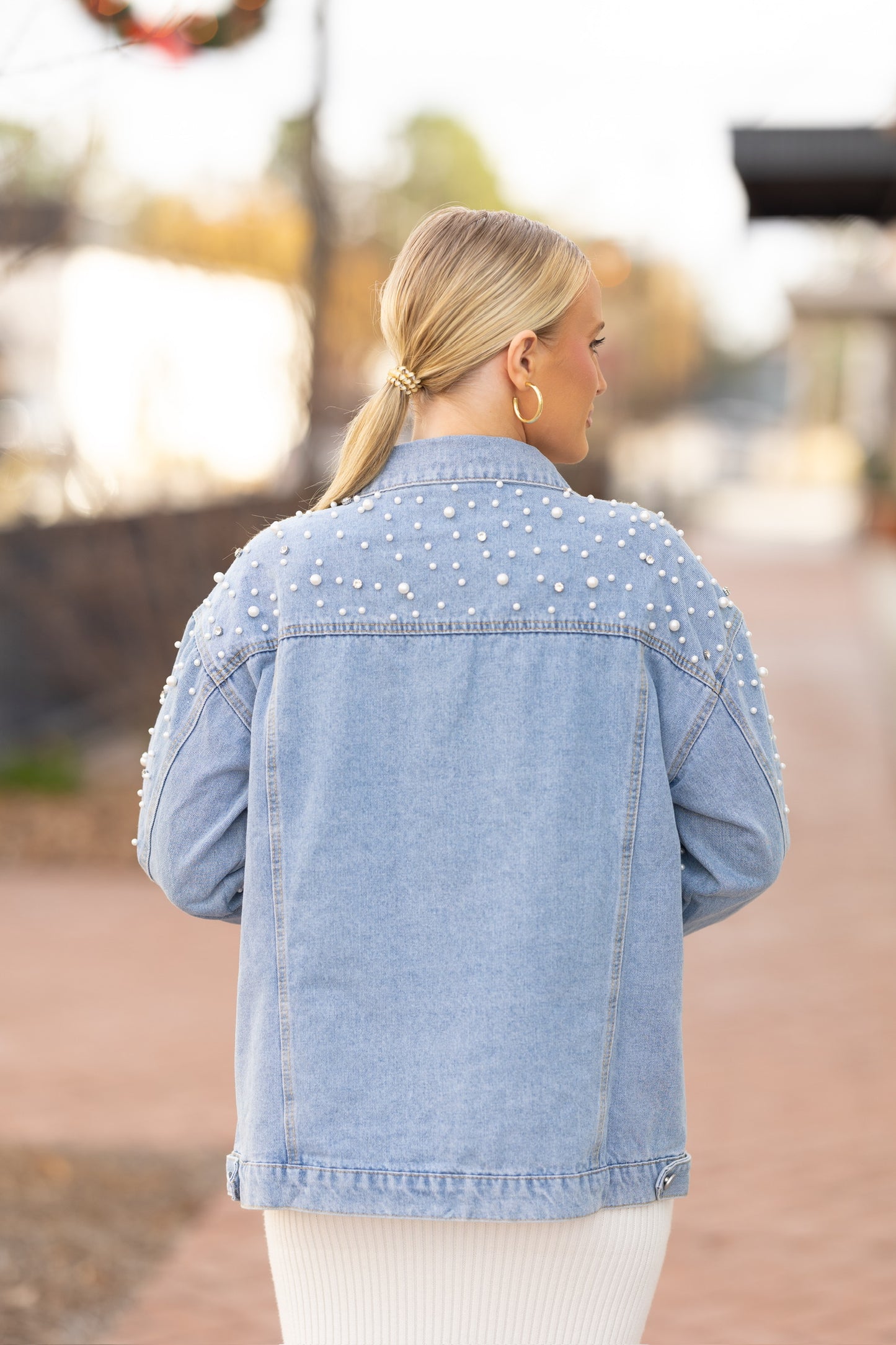 Pearl Rhinestone Jacket