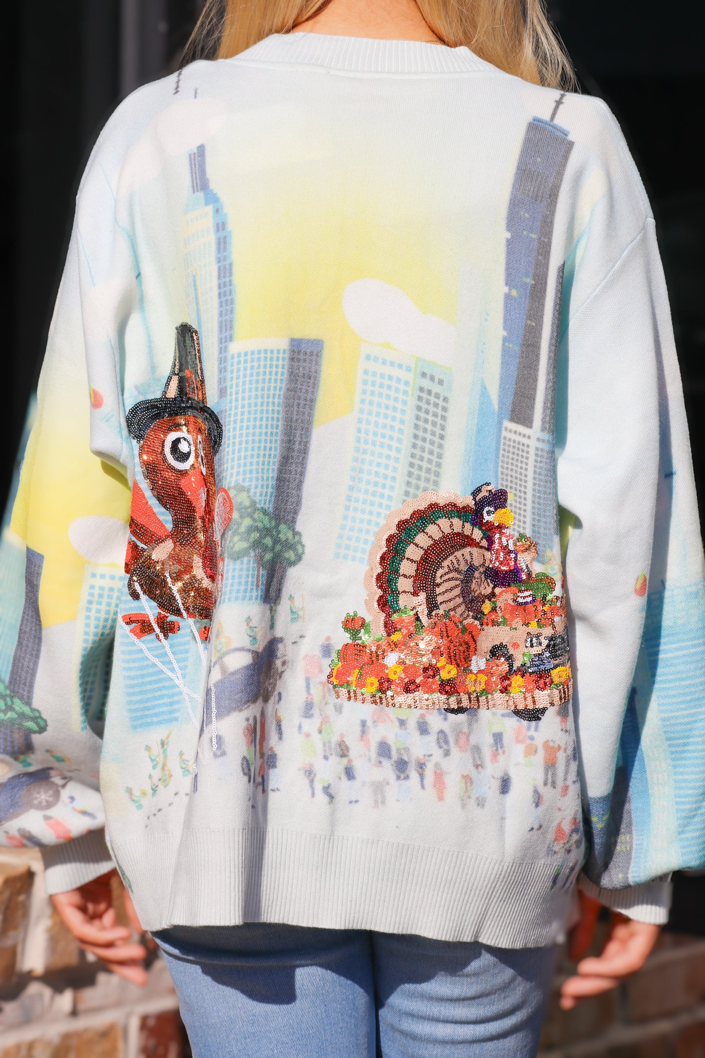 QOS Thanksgiving Parade Cardigan