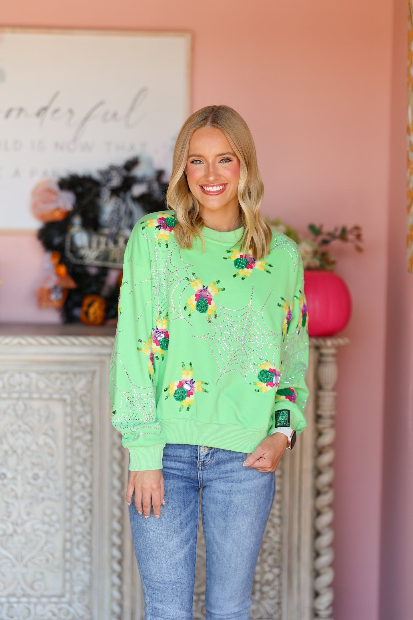 QOS Spider Web Sweatshirt