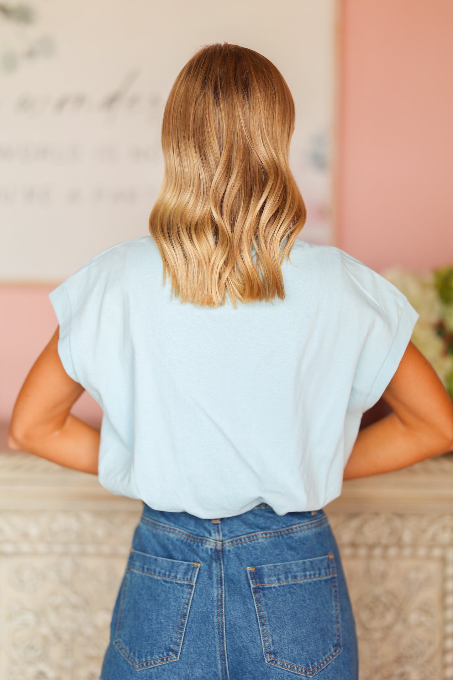 Blue Bubble Top