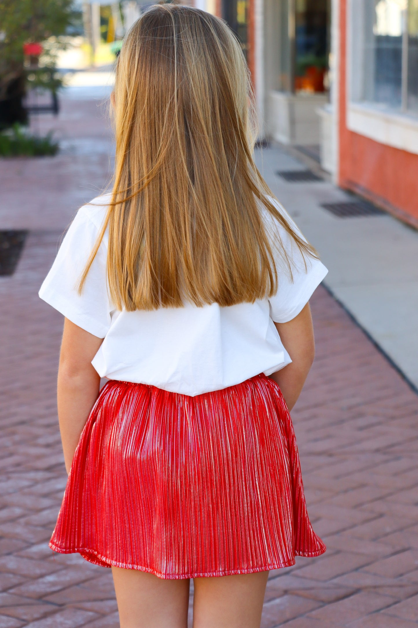 KIDS QOS Metallic UGA Tee