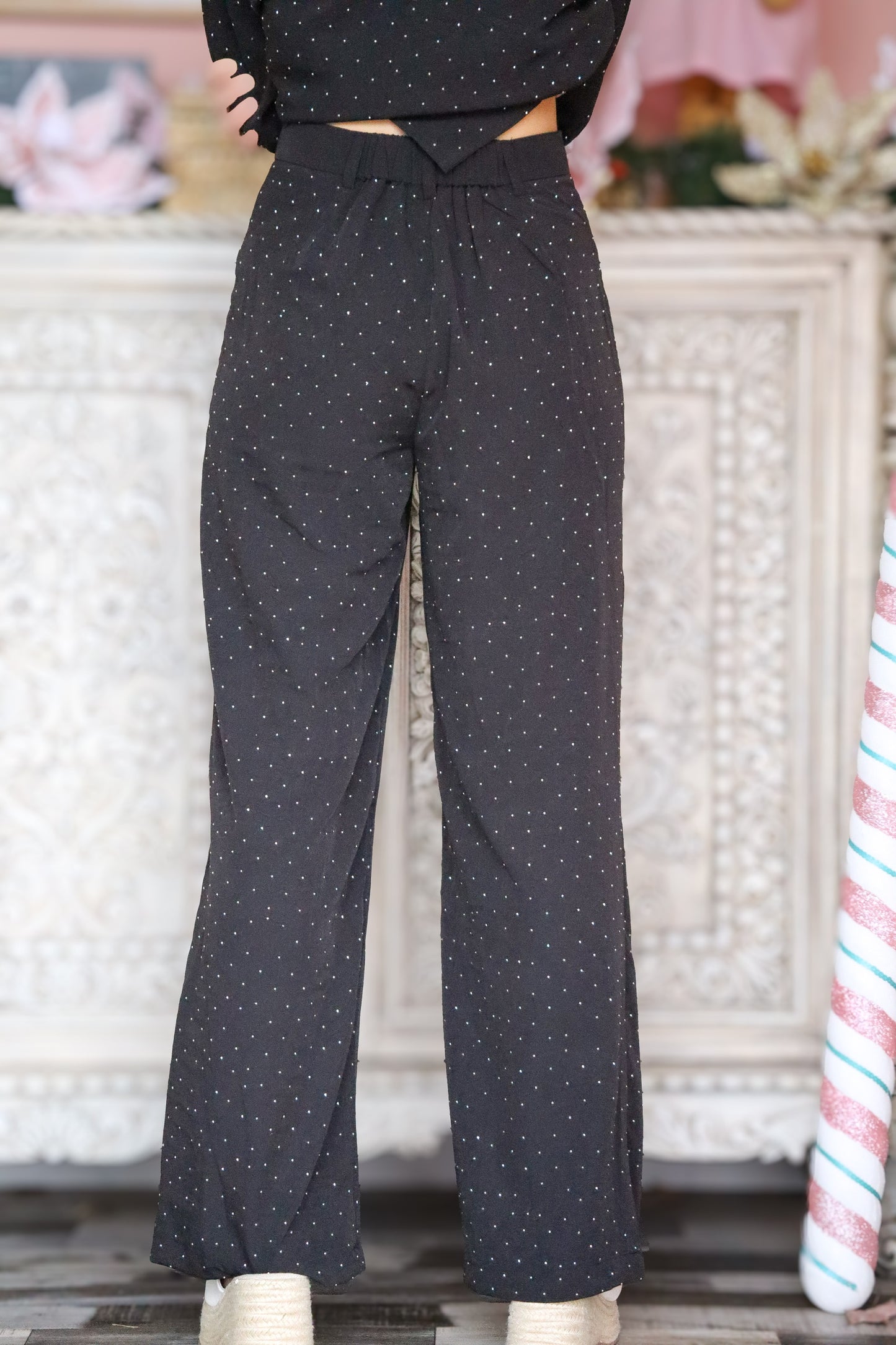 Black Stoned Power Suit