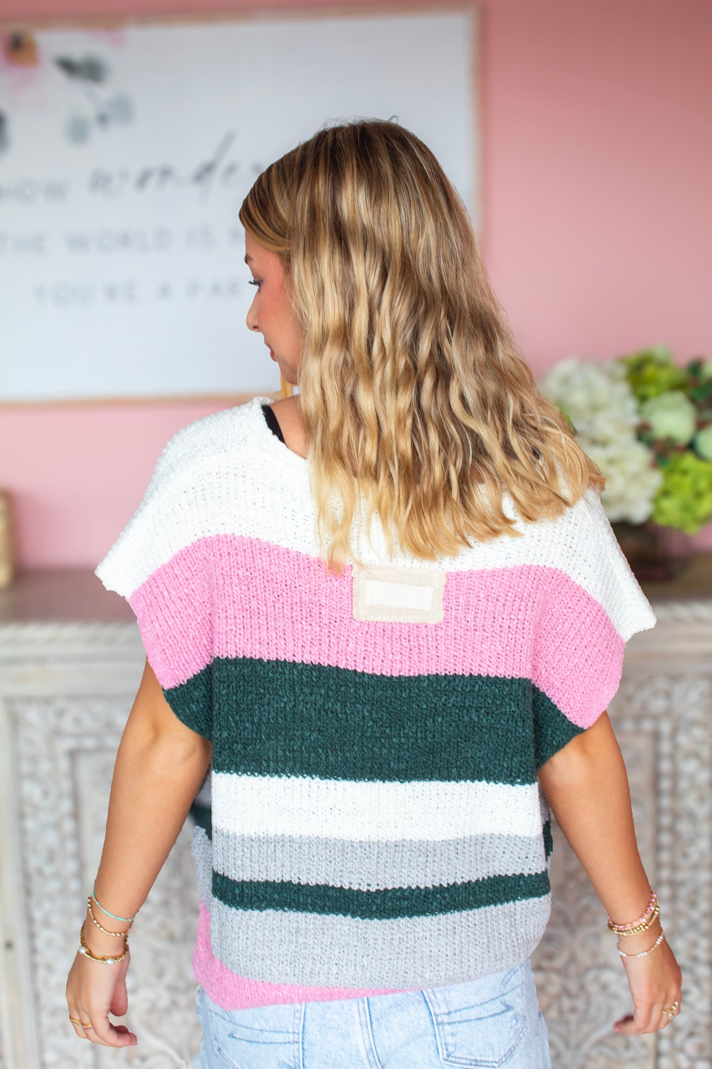 Striped Sweater Vest