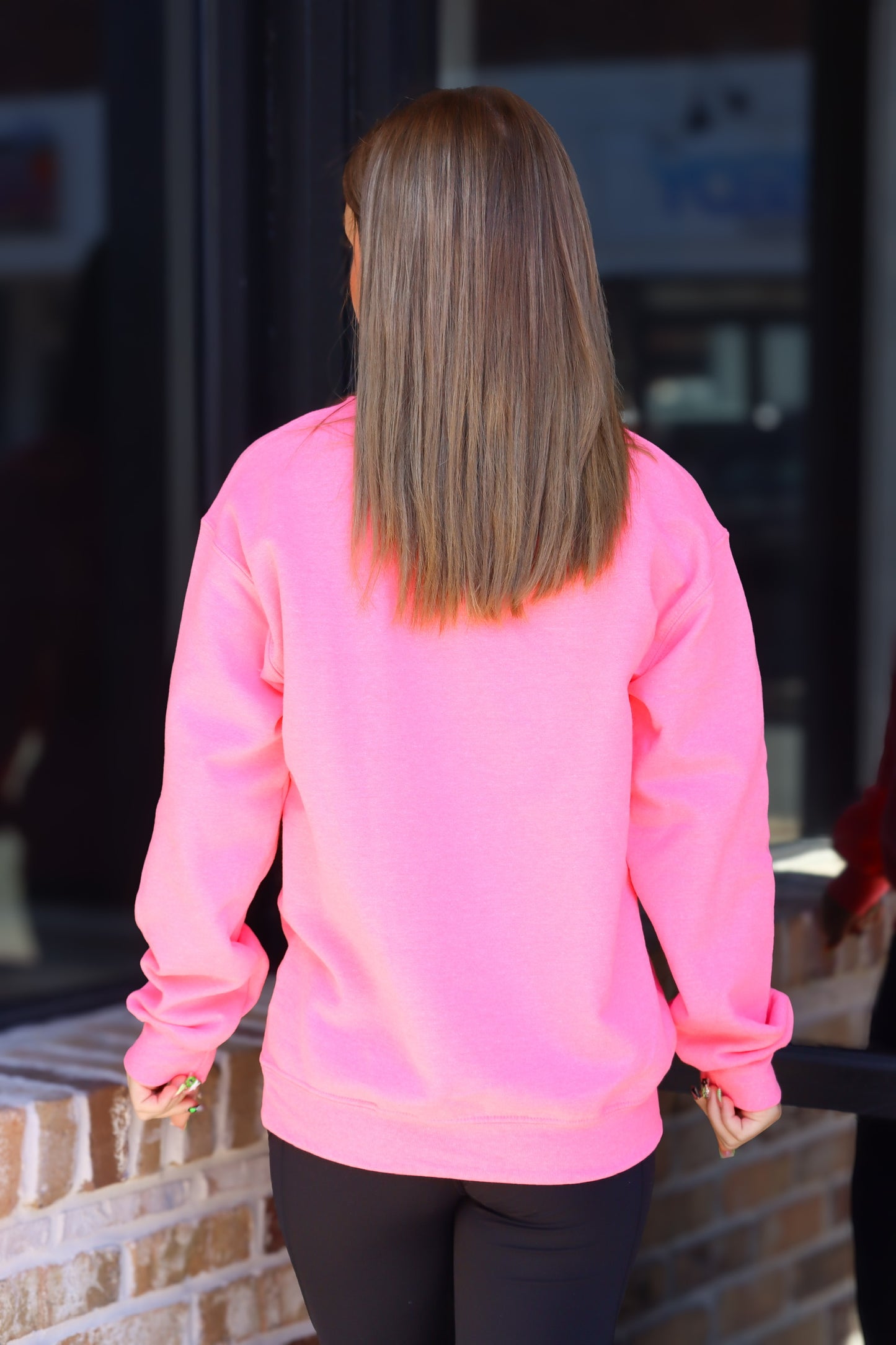 Grinch tree sweatshirt
