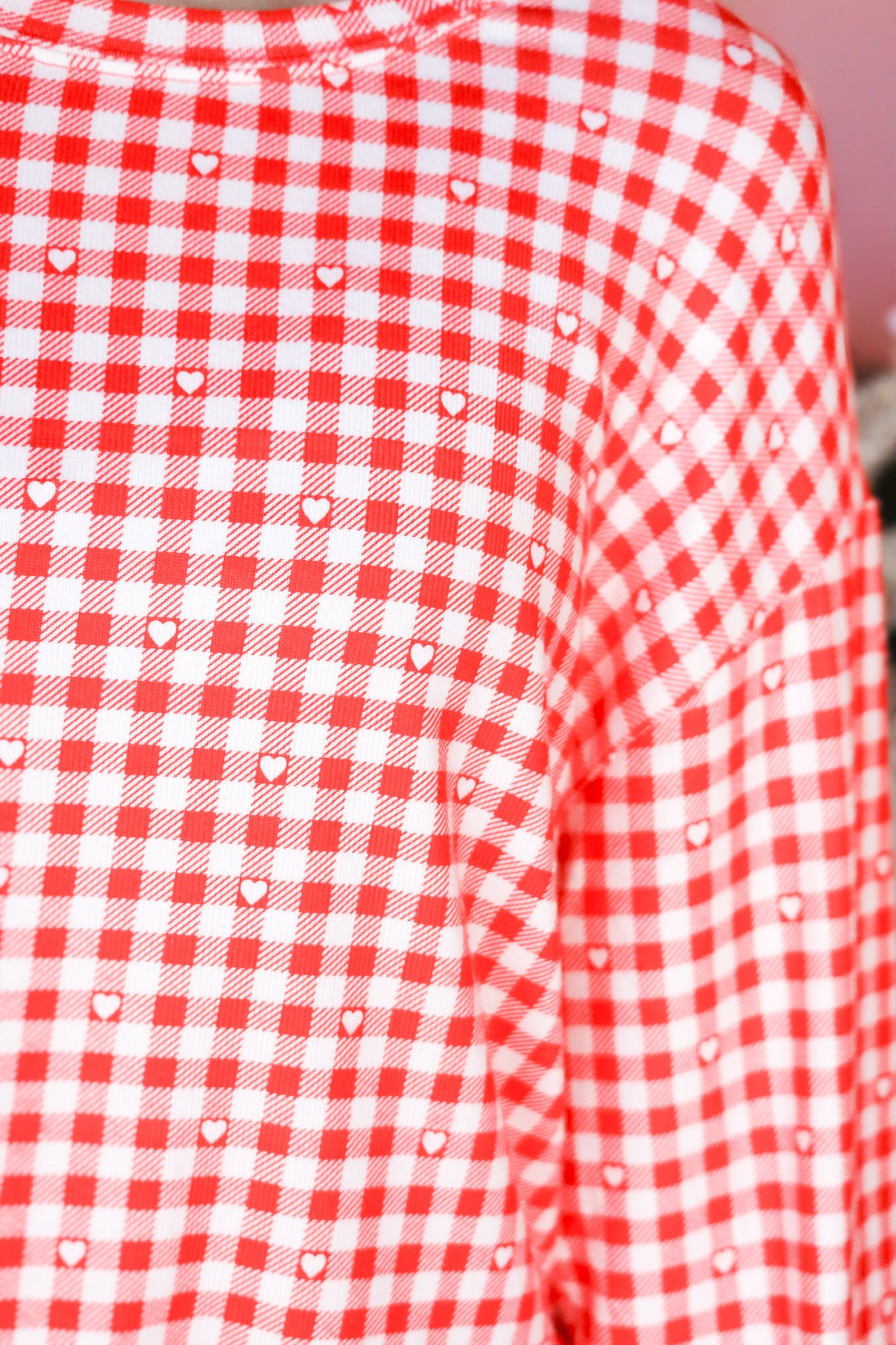 Bisous Gingham PJ's