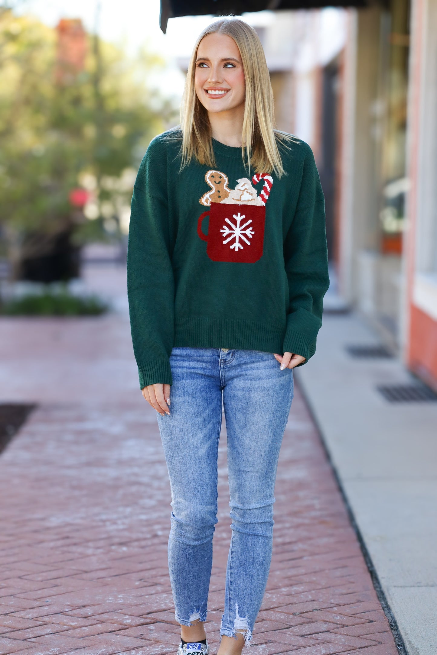 Cozy Gingerbread/Hot Cocoa Sweater