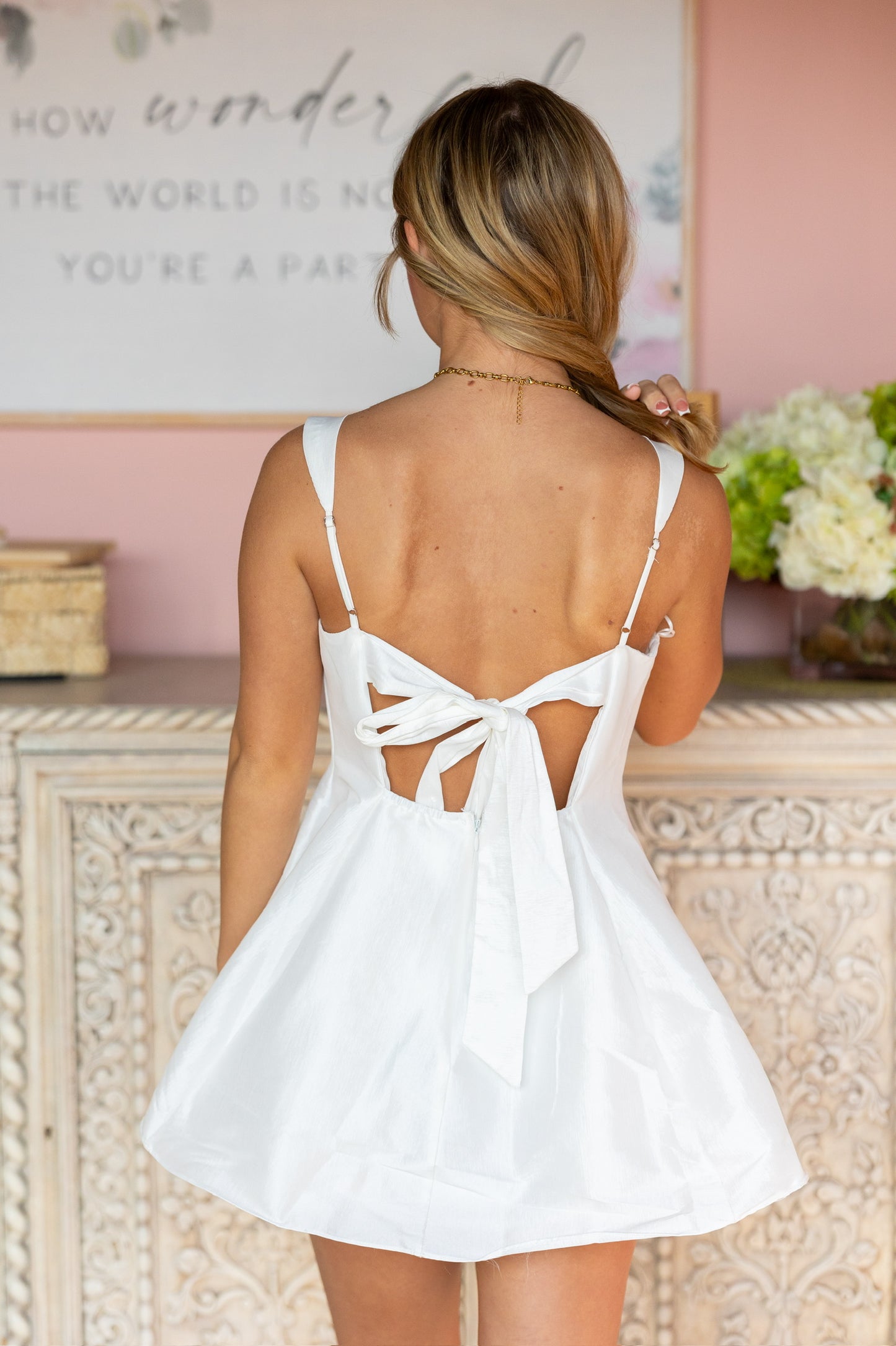Lovely White Dress