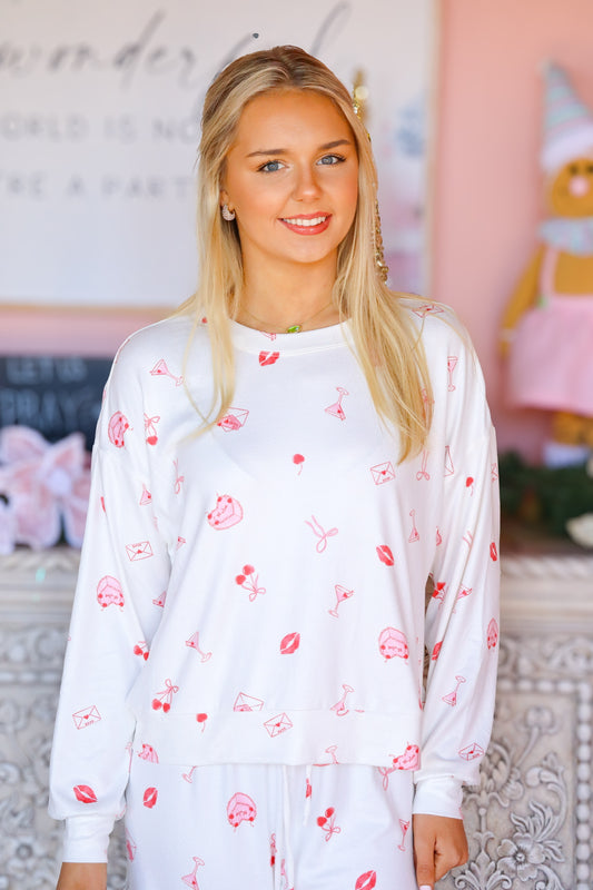 Mira Sweet Things Long Sleeve Top