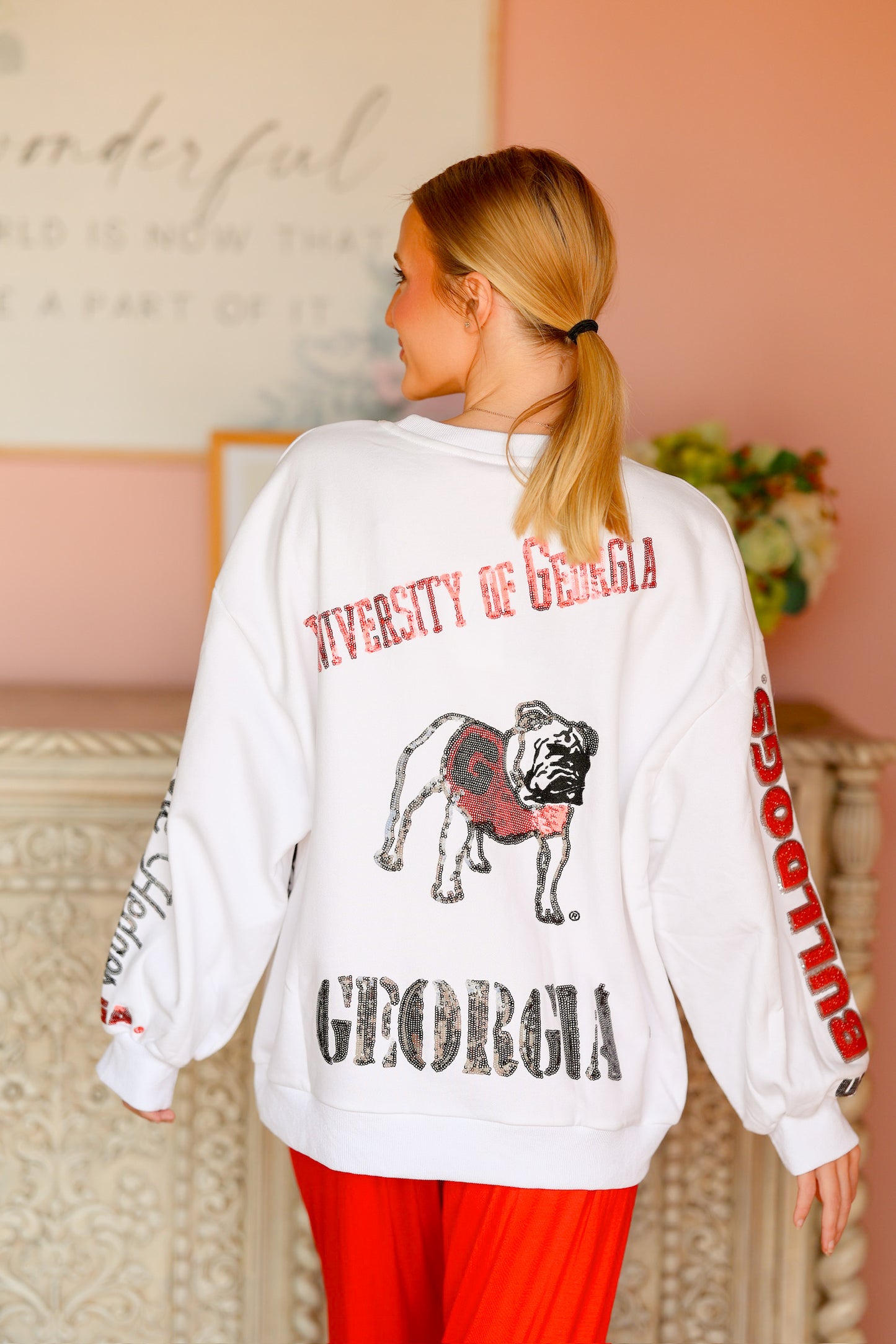 QOS UGA Bulldog Sweatshirt