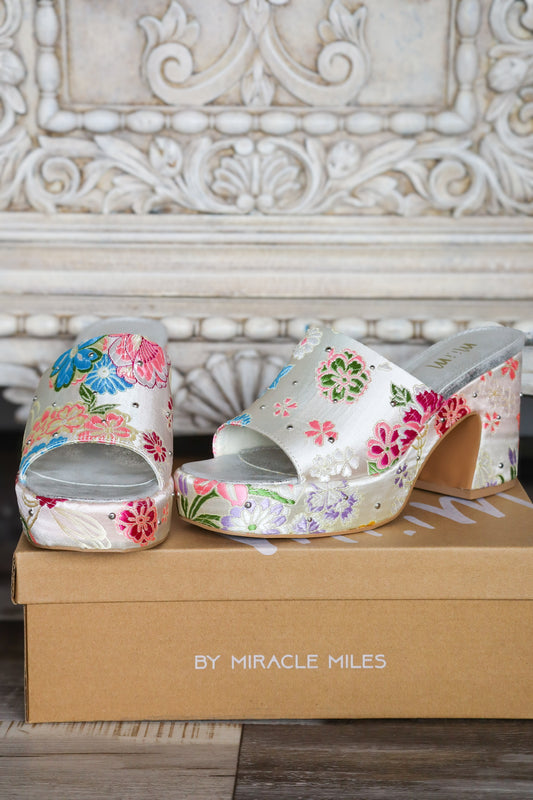 Fun Floral Heels