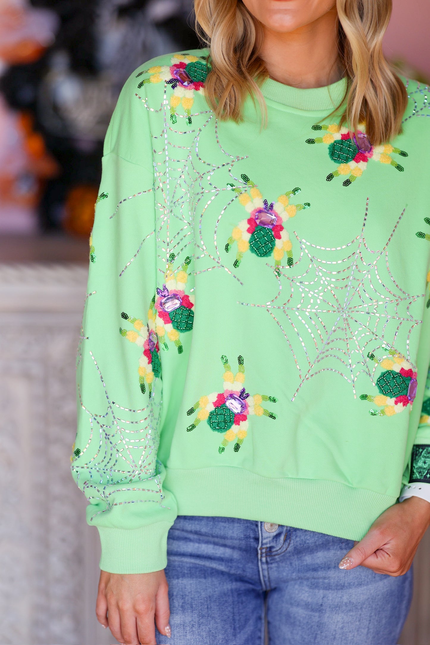 QOS Spider Web Sweatshirt