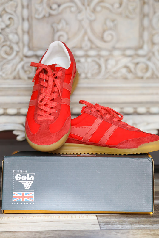Deep Red/Coral Firefly Sneakers