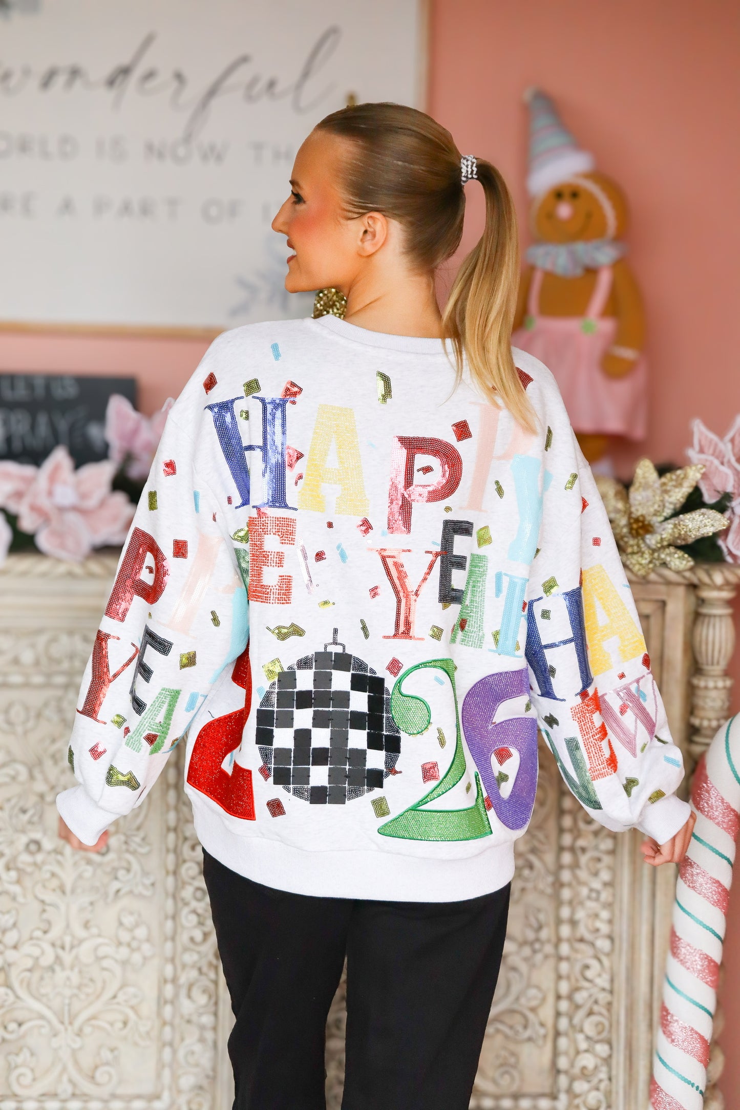 QOS Happy New Year Sweatshirt