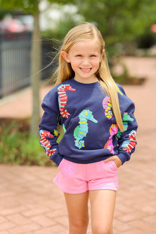KIDS QOS Seahorse Sweatshirt