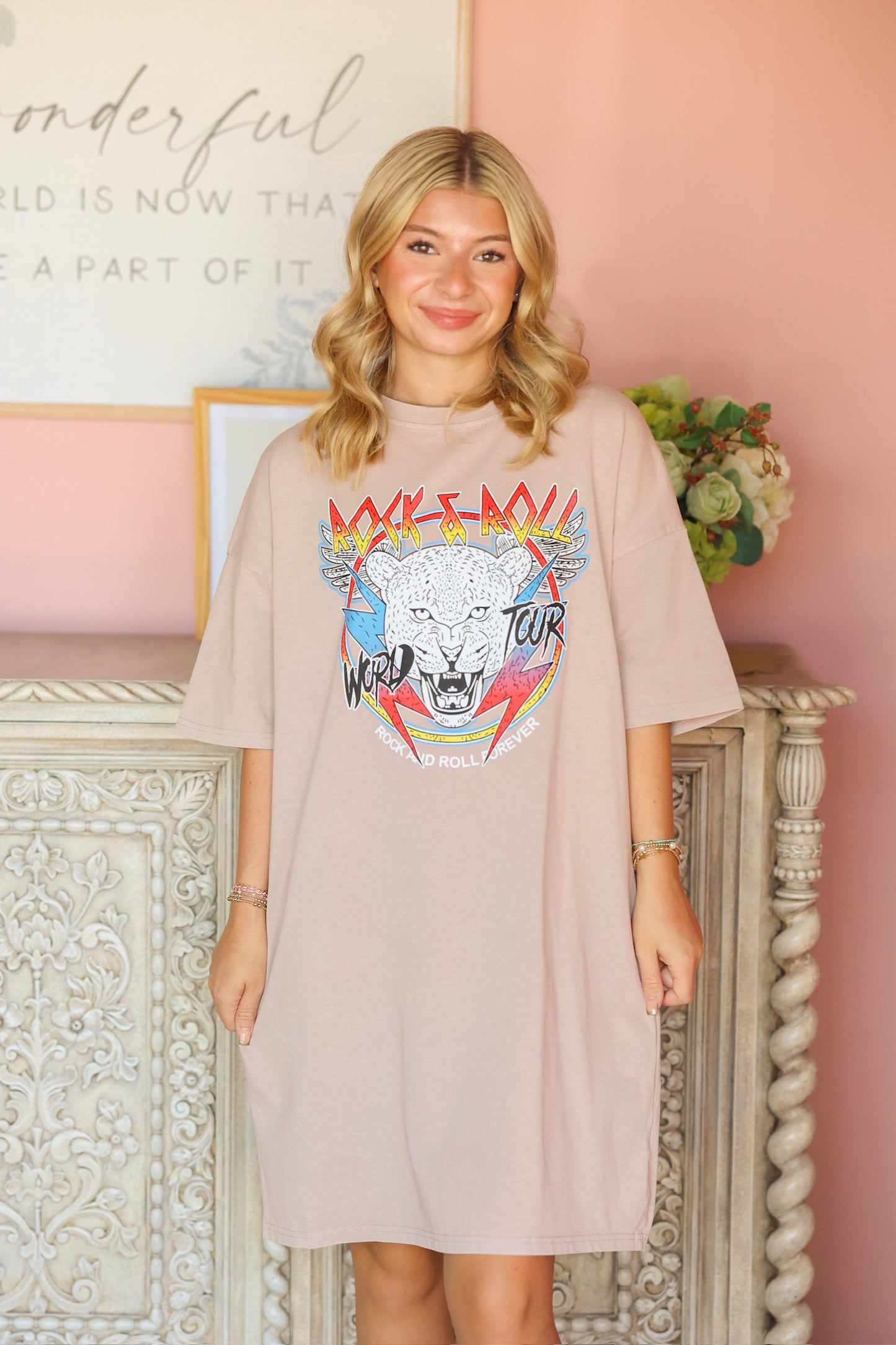 Rock & Roll Tee Dress