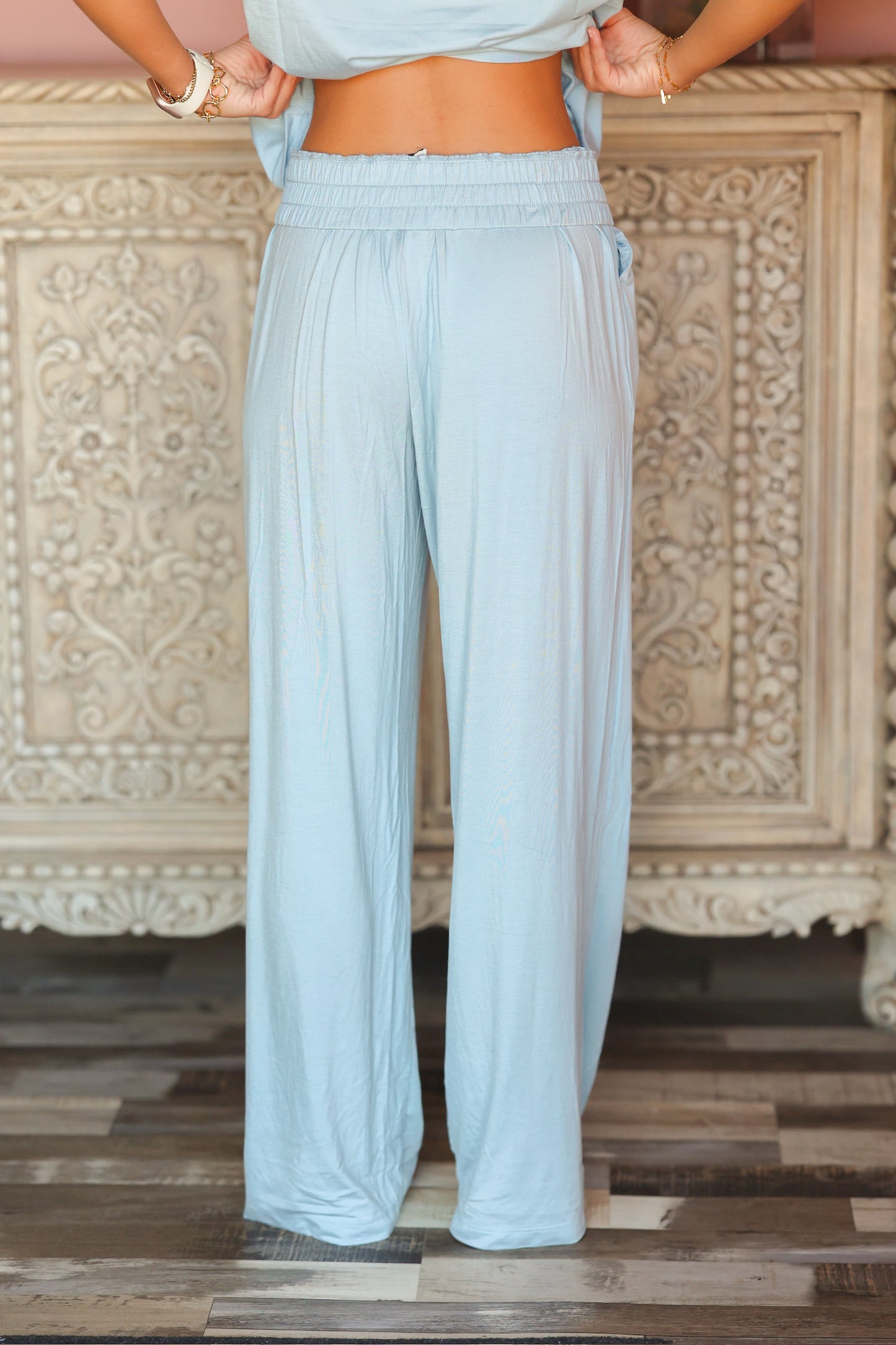 Baby Blue Cozy Set