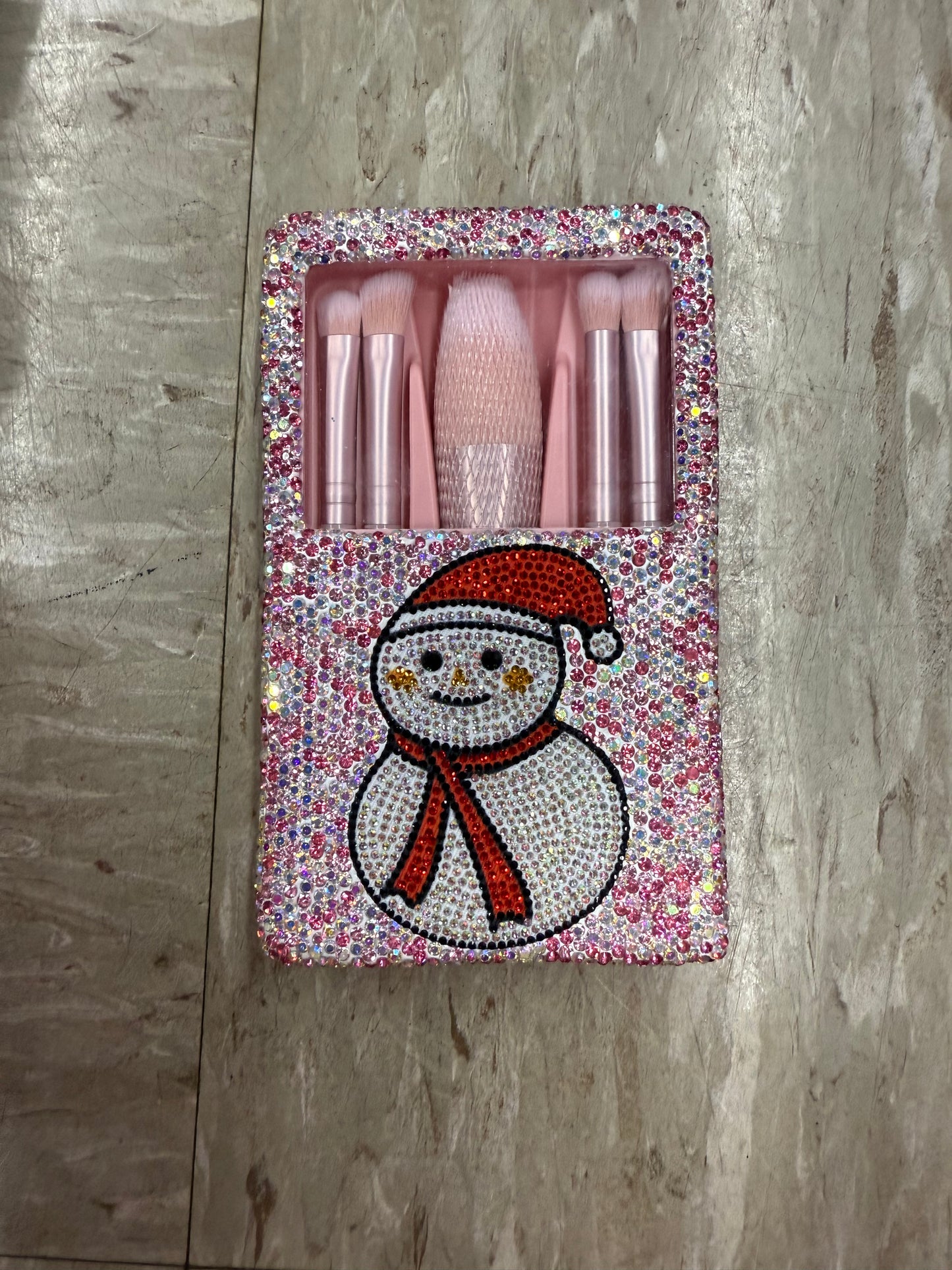 Snowman Brush Set