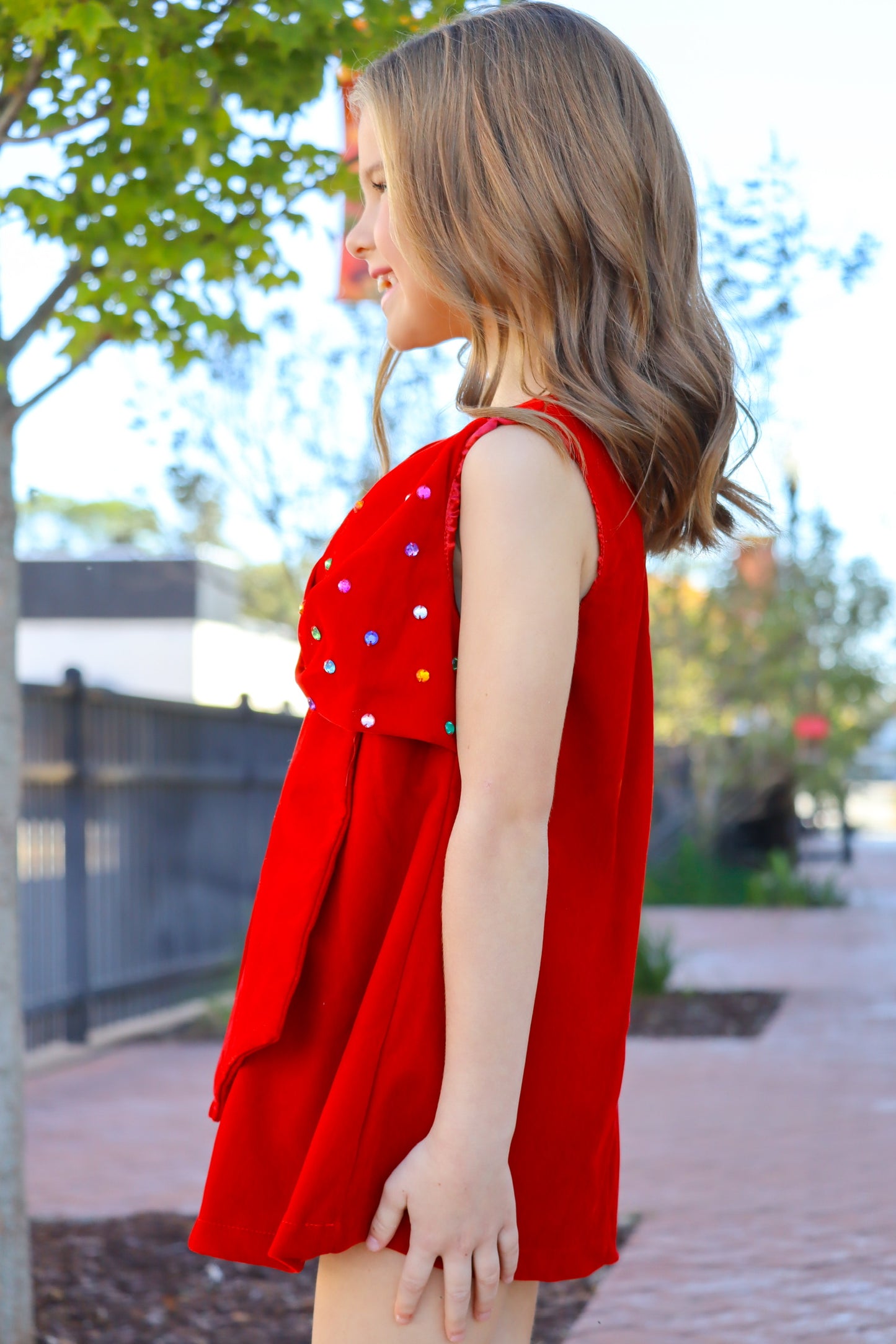 Kids Scarlet Gem Dress