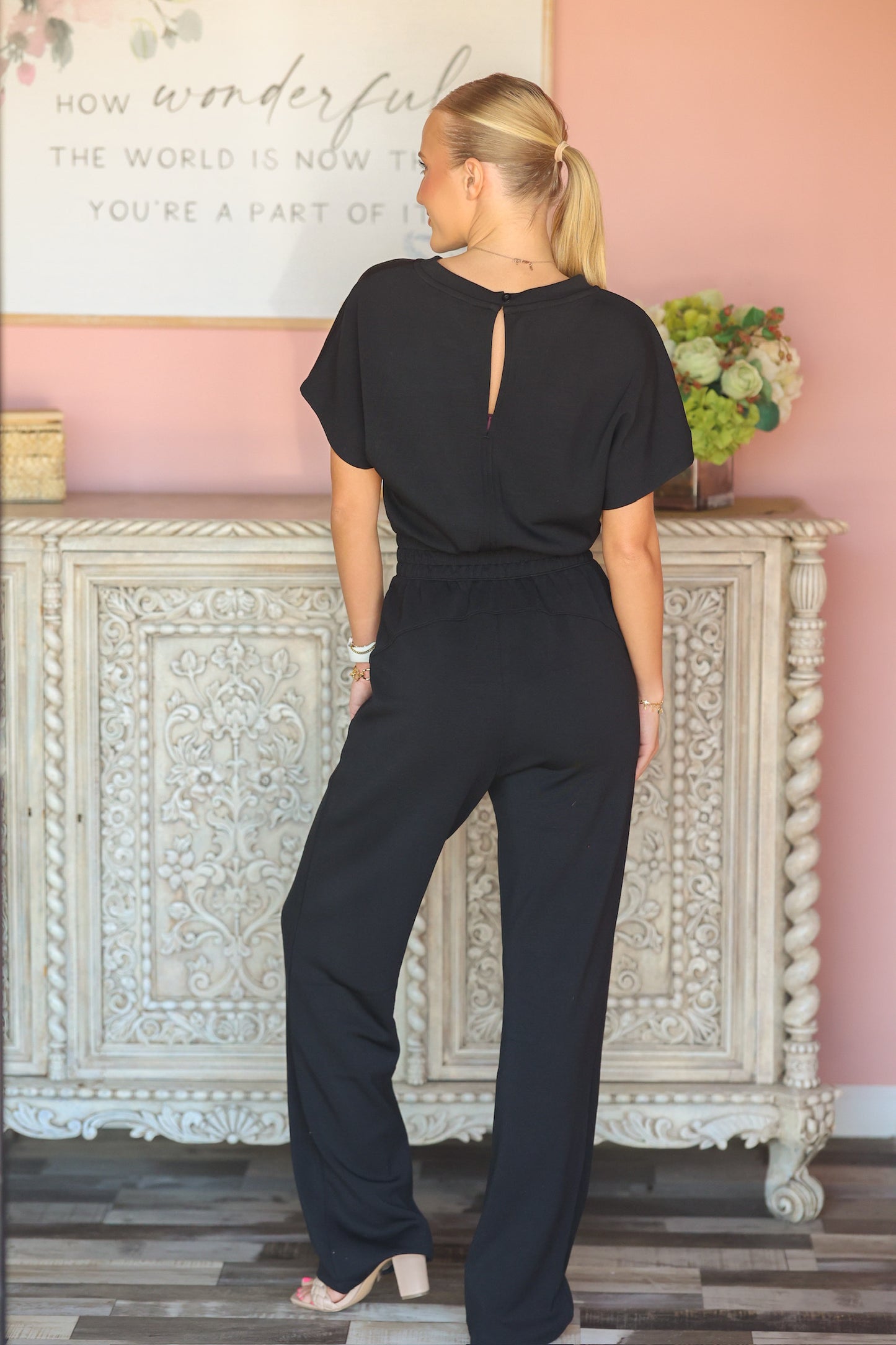 Black Casual Jumpsuit