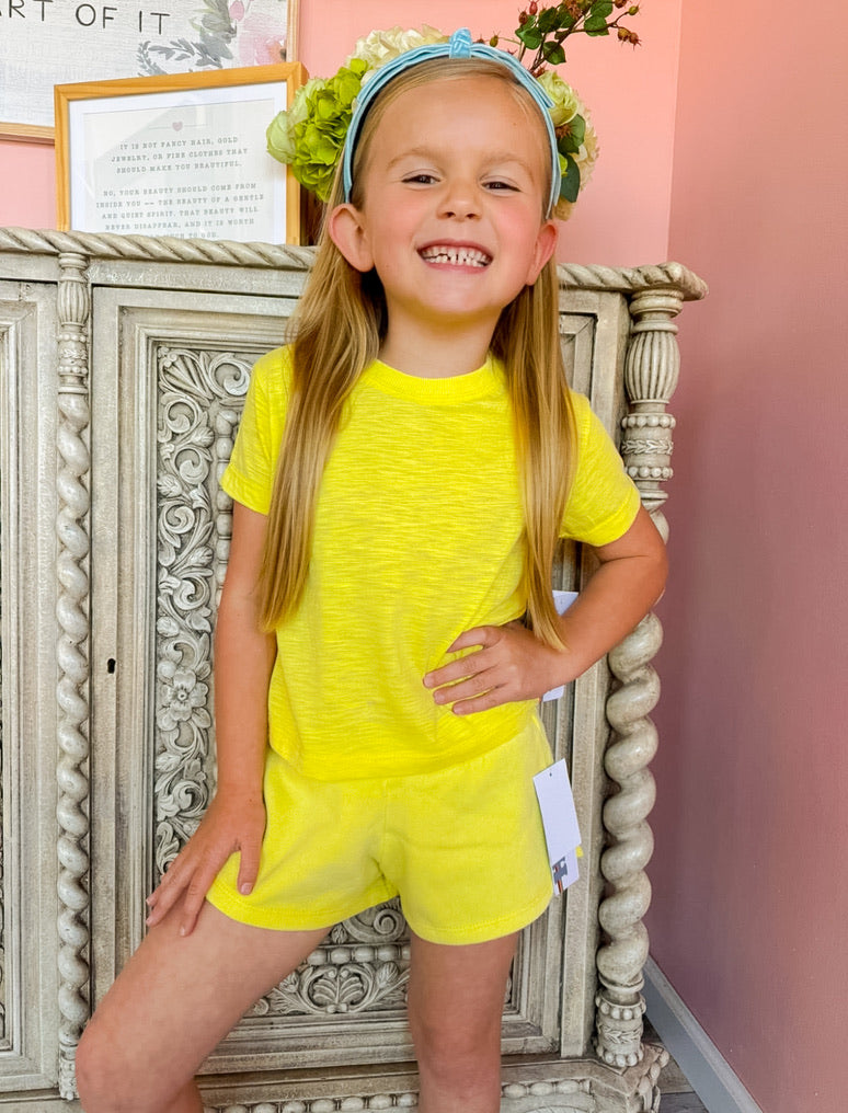 Kids Yellow Tee