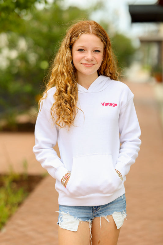 Kids "Vintage" Stitch Hoodie