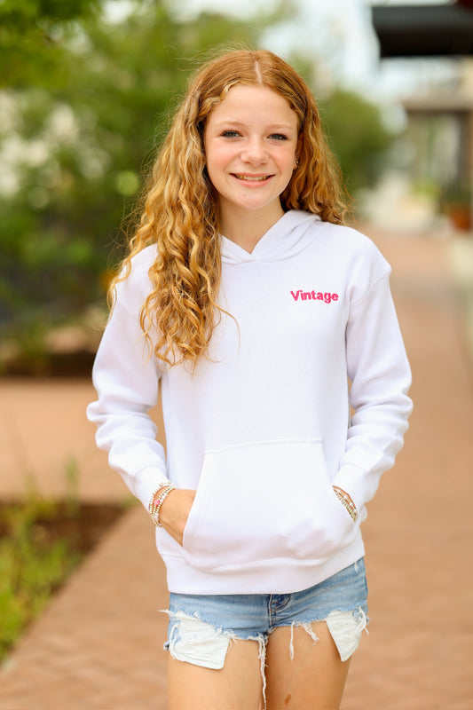 Kids "Vintage" Stitch Hoodie