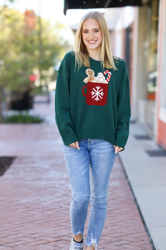 Cozy Gingerbread/Hot Cocoa Sweater