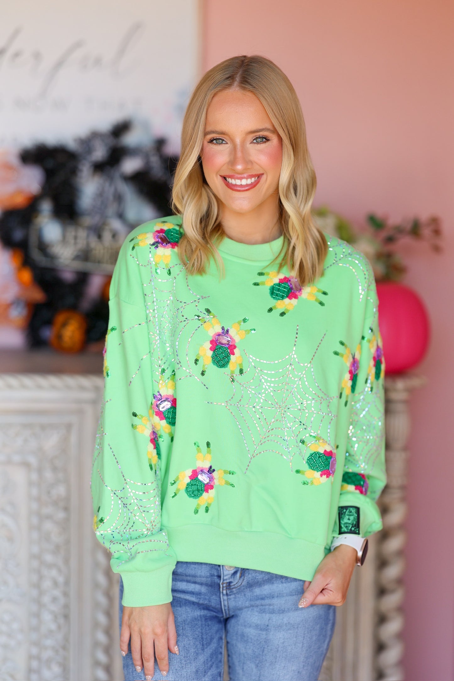 QOS Spider Web Sweatshirt