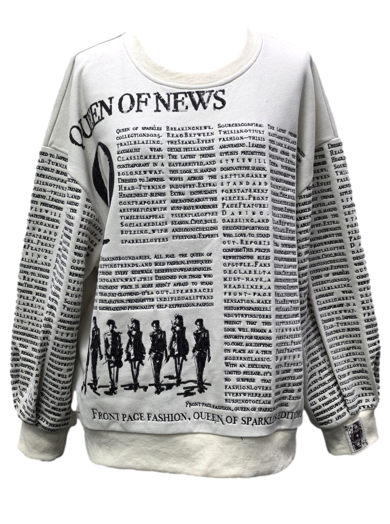 QOS Queen Of News Sweatshirt