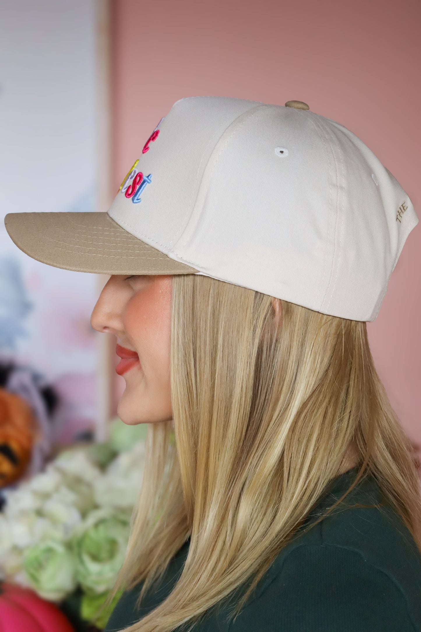 "The Happiest" Multi-Color Trucker Hat