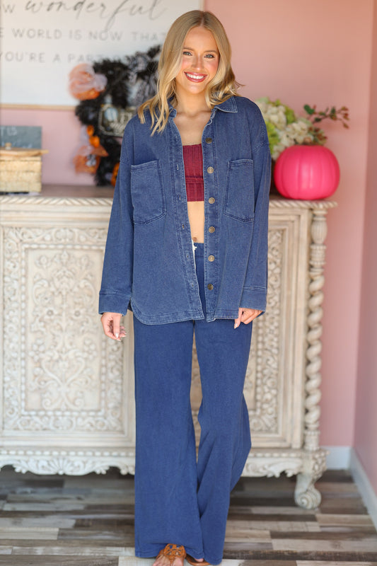 Hunter Knit Denim Pant