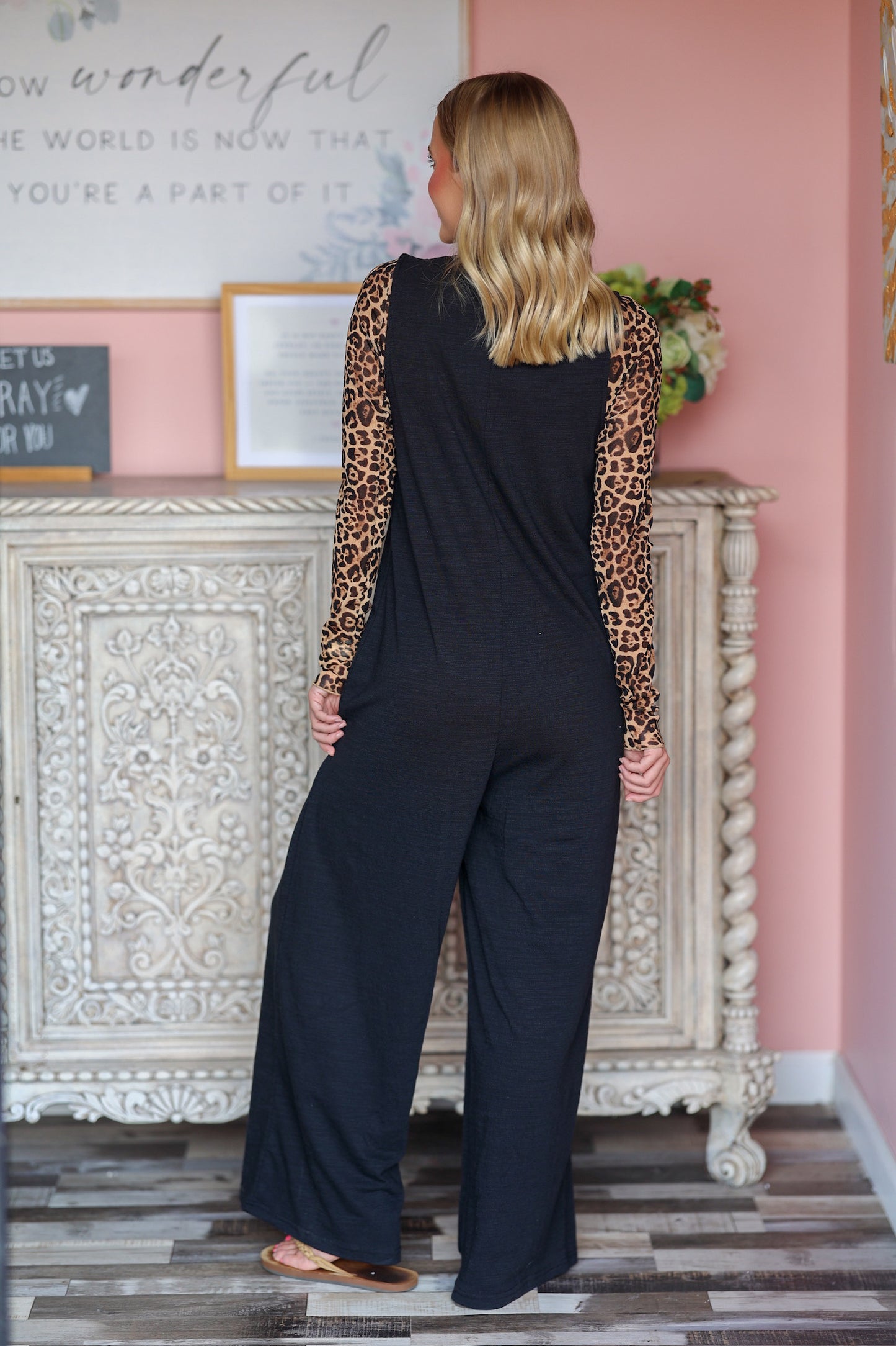 Solace Black Jumpsuit