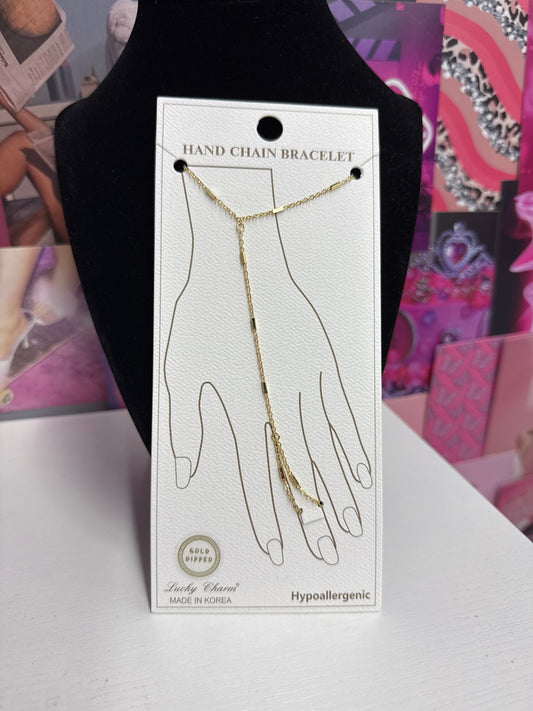 Gold Hand Chain