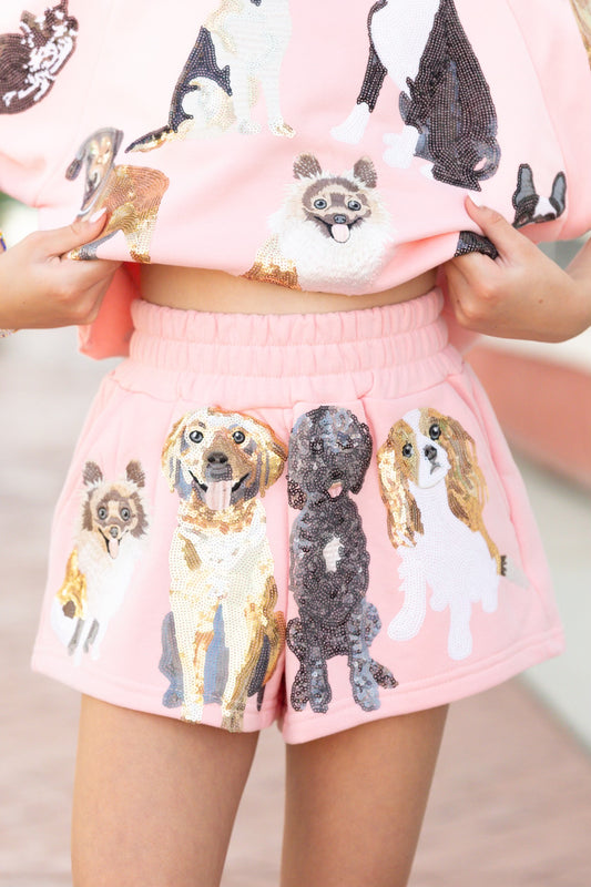 Kids All Over Dog Shorts