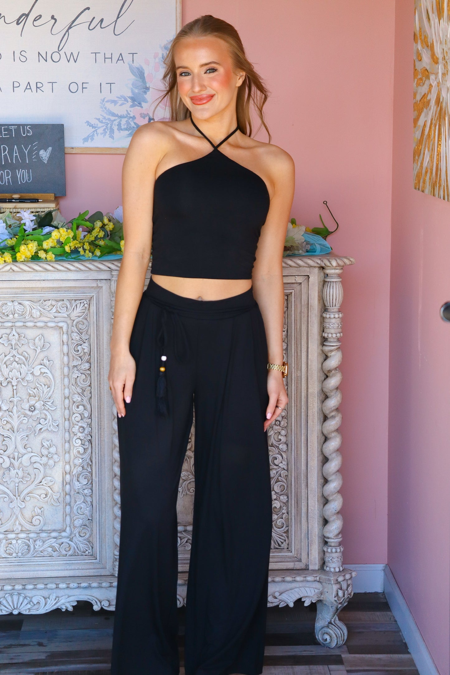 Lydia Wide Leg Pants