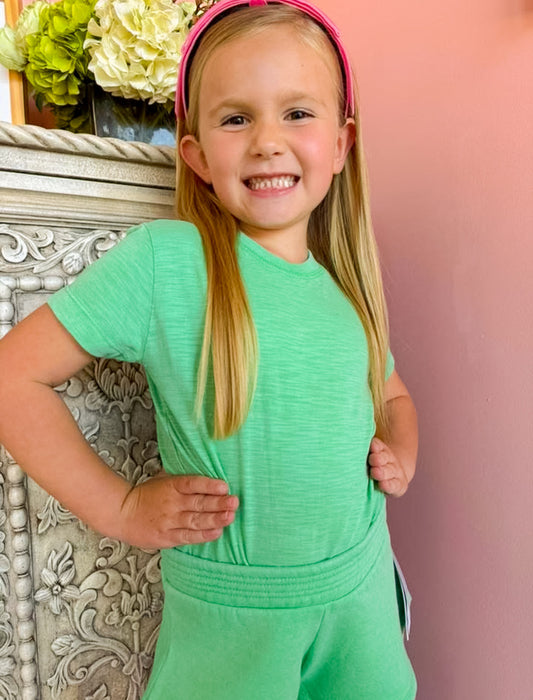 Kids Green Tee