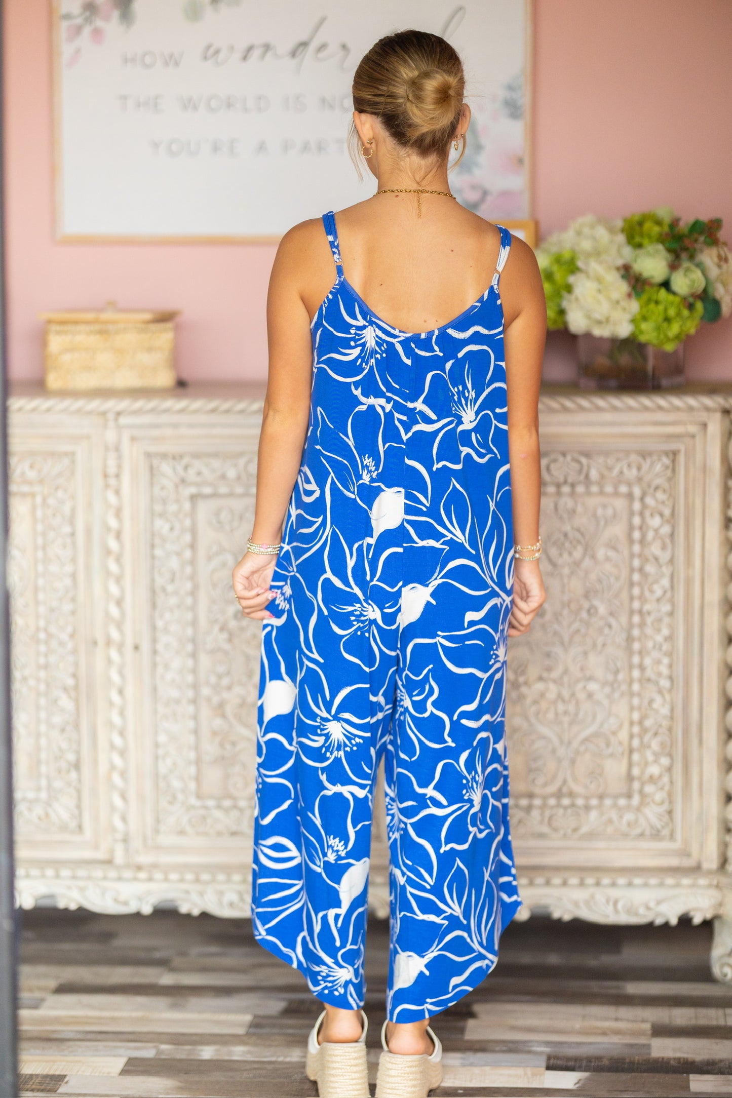 Cala Floral Flared Jumpsuit
