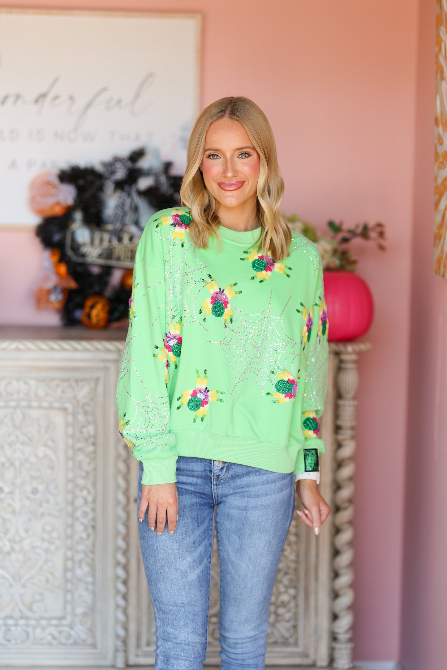 QOS Spider Web Sweatshirt