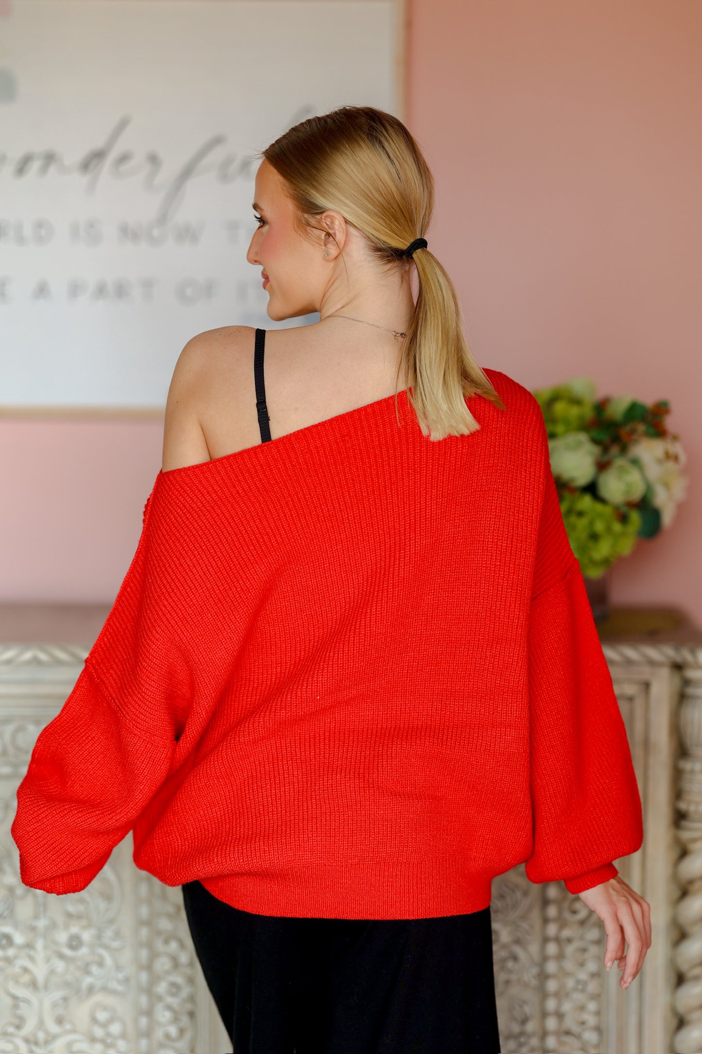 Scarlet Red Sweater