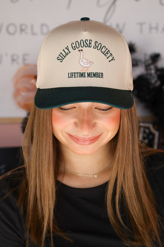Silly Goose Embroidered Trucker Hat