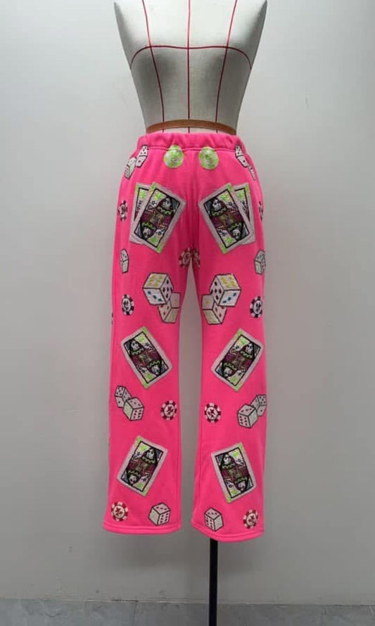 QOS Casino Sweatpants RR CUSTOM
