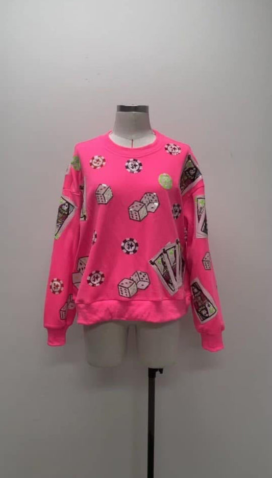 QOS Casino Sweatshirt RR CUSTOM