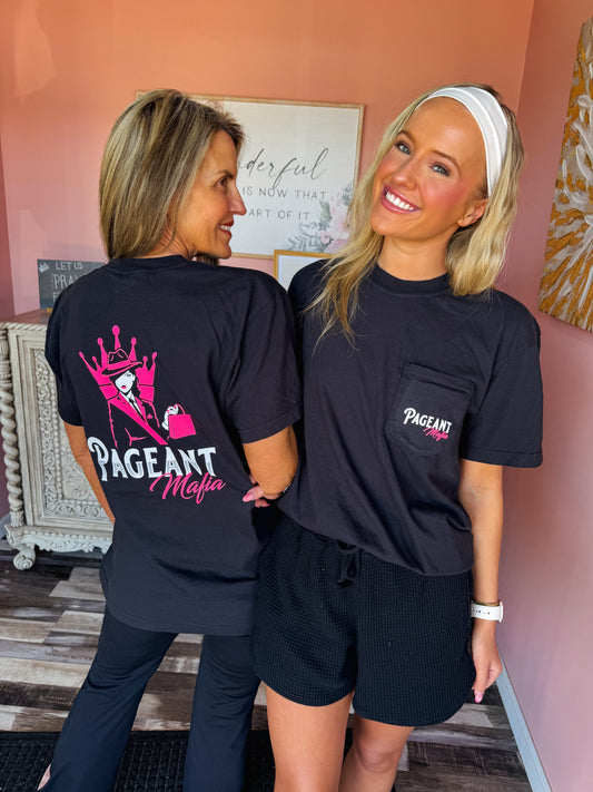 Black Pageant Mafia Tee