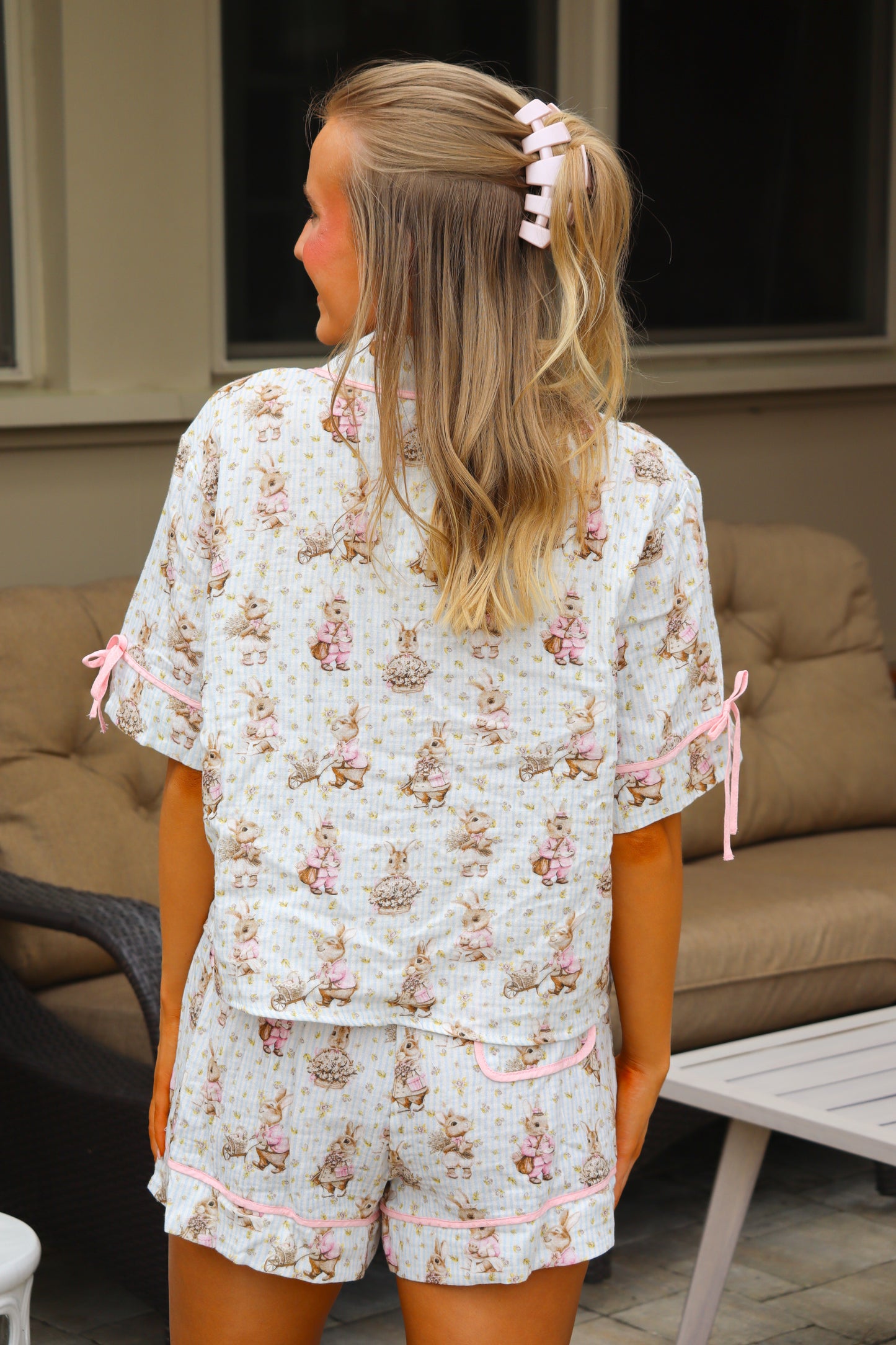 Bunnies and Bows Pj Set