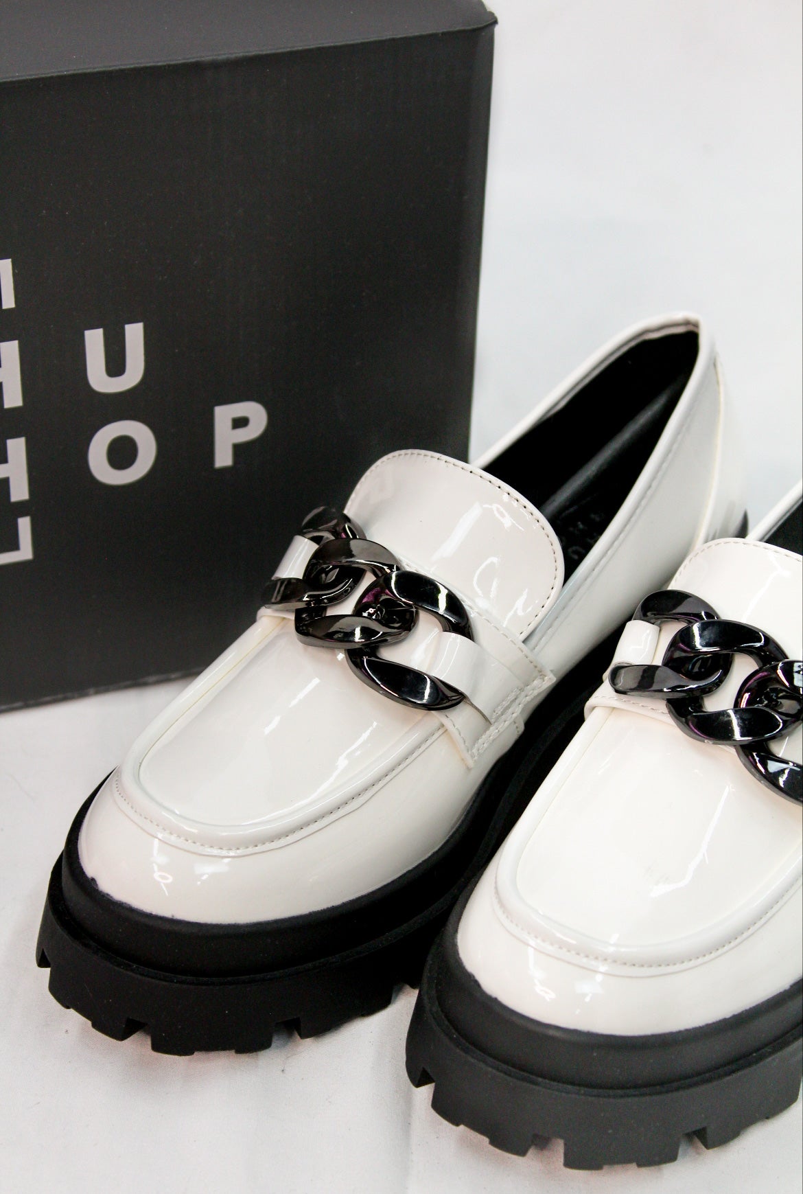 Black & White Loafers